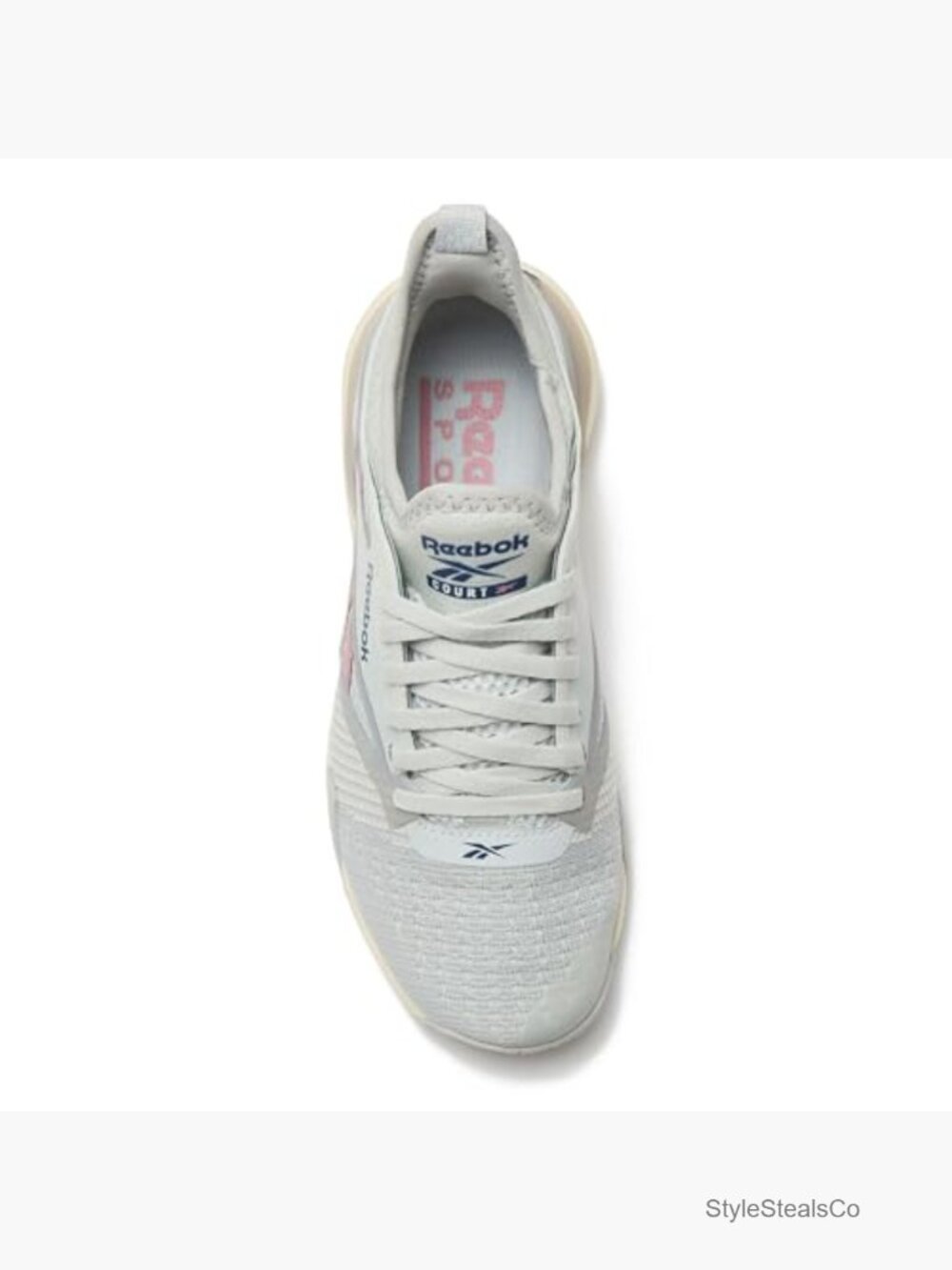 Women's Court Tennis Sneakers Pickleball Shoes Lace Up Breathable - Picture 4 of 7